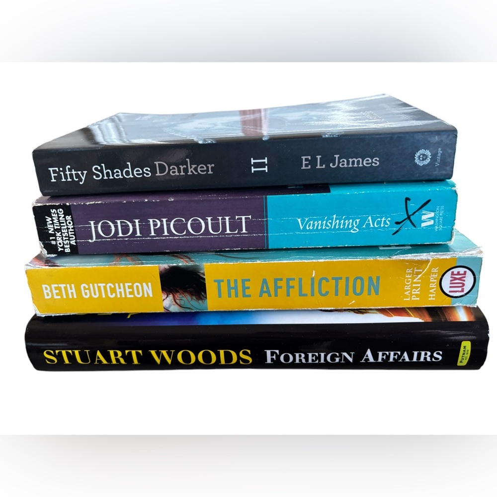 4 Novels Including 1 Hardcover - Lose Yourself in 3 Conundrums and a Th…